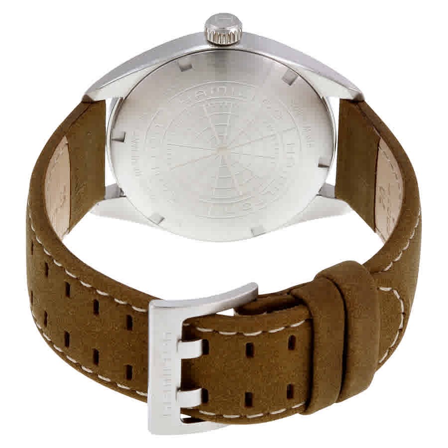 Hamilton Khaki Black Dial Tan Suede Men’s Watch H68551833