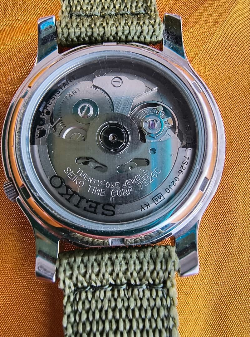 Excellent Condition Seiko 5 SNK805K2 Discontinued Rare Overseas Model
