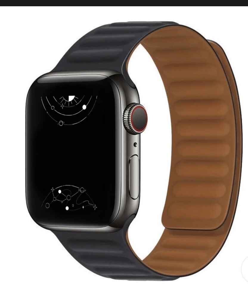 apple watch series 7 45mm leather band