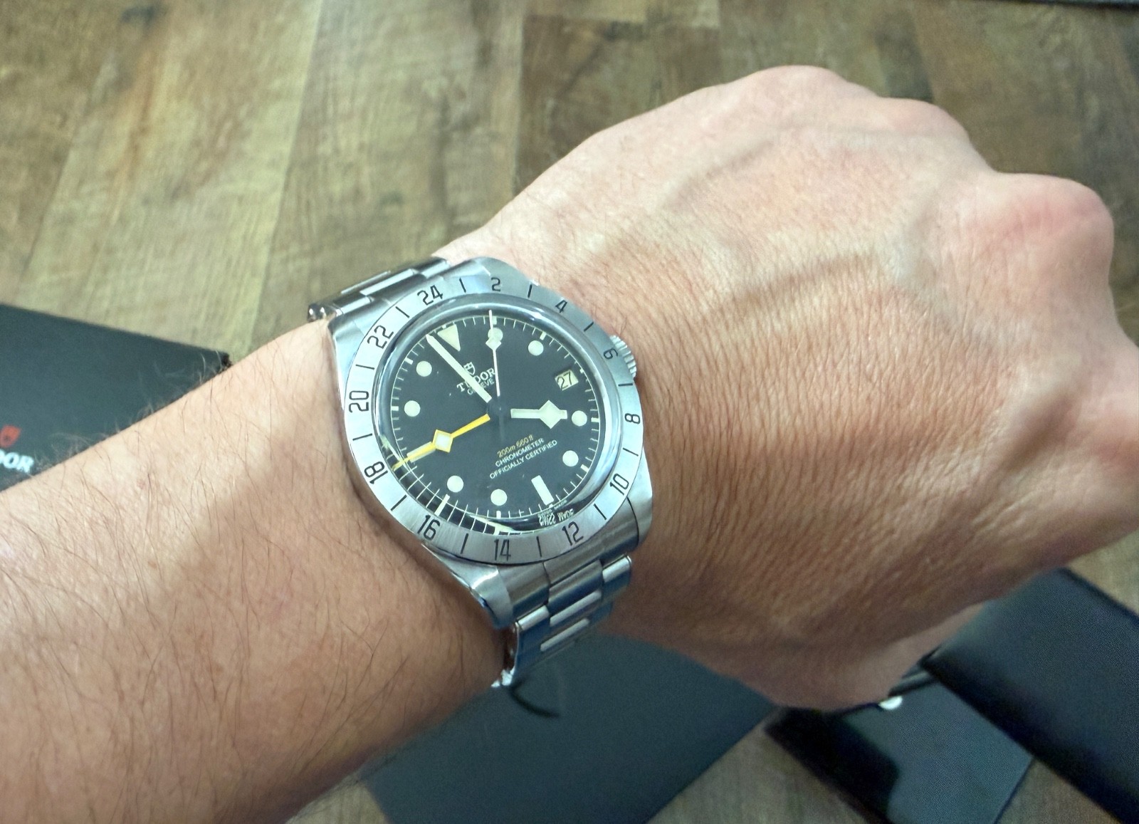 TUDOR Black Bay Pro 39mm Men’s Automatic Swiss Watch Stainless Steel M79470-0001