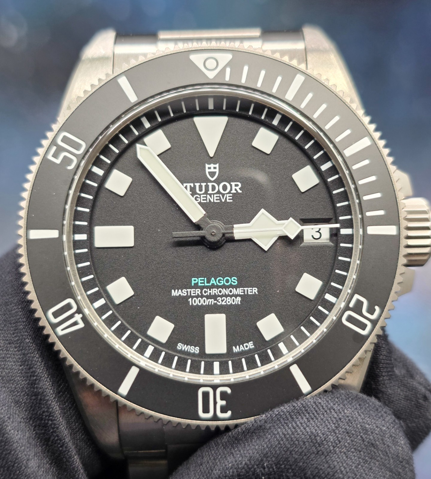 TUDOR Pelagos Ultra 43mm Titanium M2543C1A7NU-0001 Black Dial Excellent