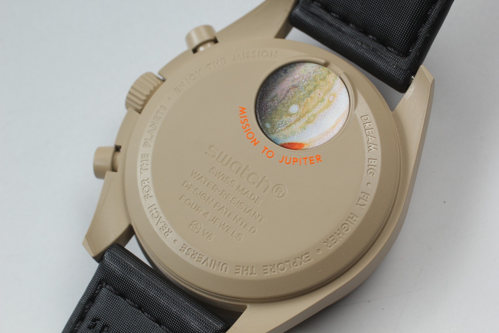 [Top MINT Box Paper] Omega Swatch Jupitar Speedmaster Moon Men’s Watch S033C100