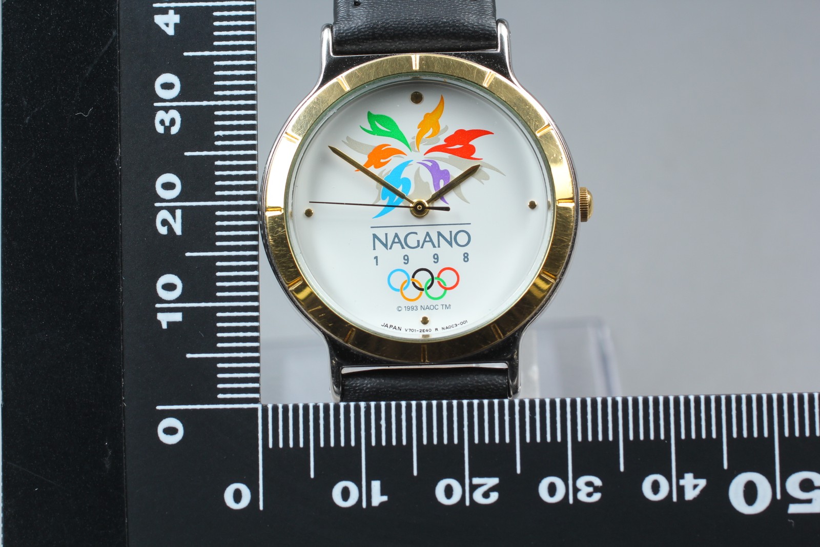 [New Battery] Vintage Seiko V701-1A70 Nagano Olympic Limited Watch From Japan