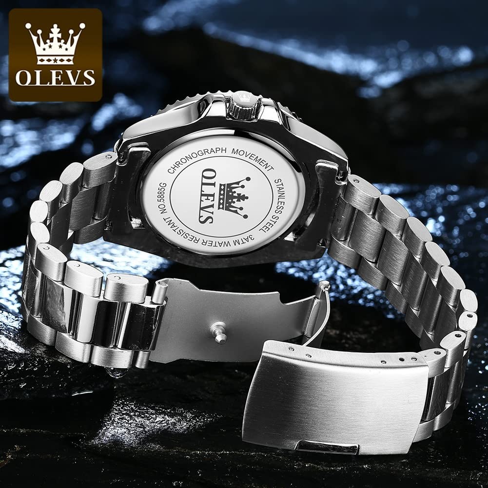 Reloj Para Hombre Dorado Elegante Uso Formal Casual Calidad 40mm 3atm TOP NUEVO