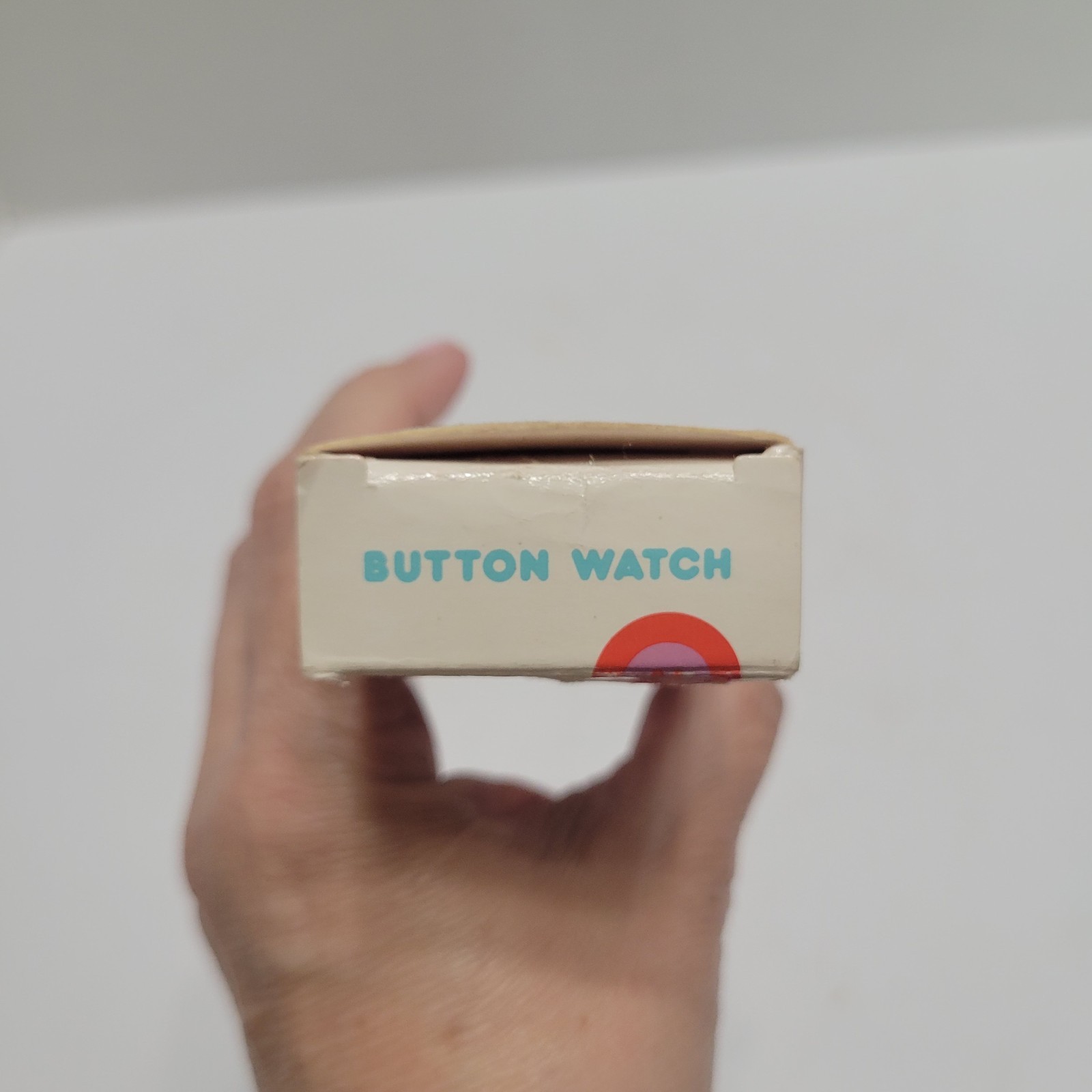 New Rare Avon 1989 Digital Button Band Vinyl Watch 3 Interchangeable Face Plates