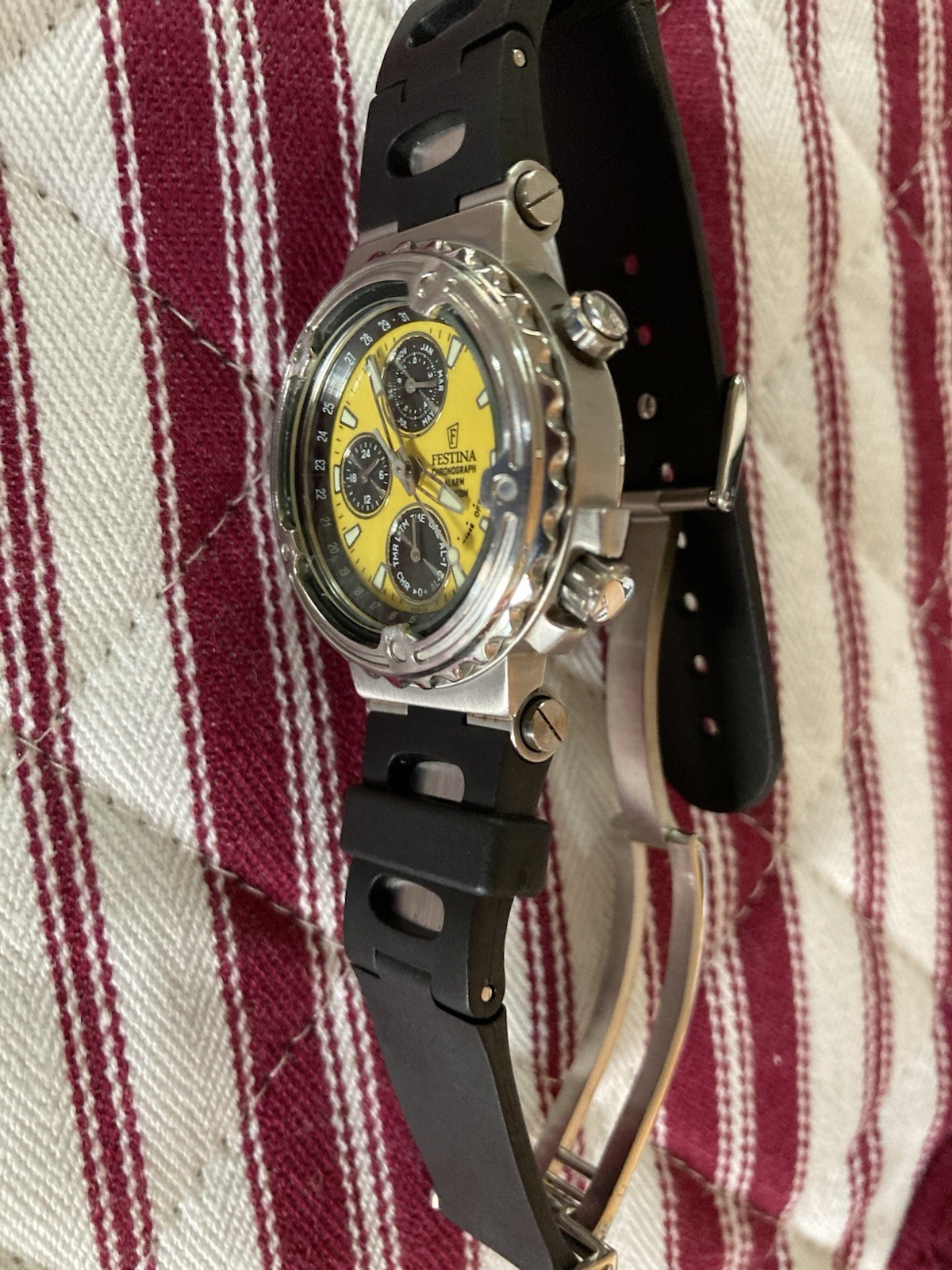 Festina 6581 Watch Tour de France Chronograph LADIES Cycling F6581 NOT Tissot