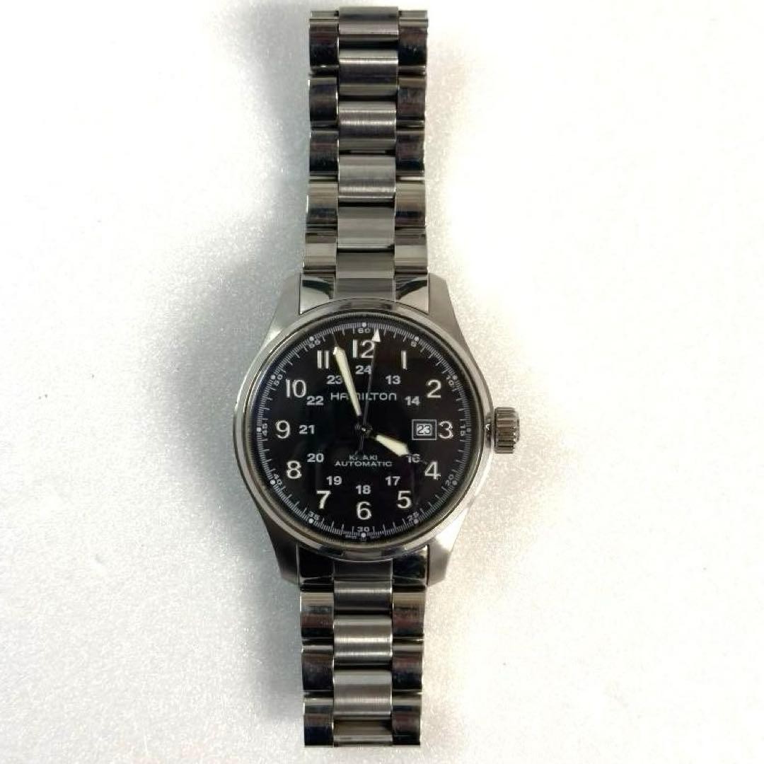 Hamilton H706250 Khaki Field Automatic 44mm Black Dial Men’s Watch