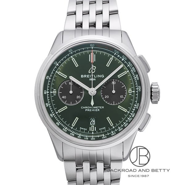 BREITLING Premier B01 British Racing Green Chrono AB0118A11L1A1 Bentley j88ltjl8