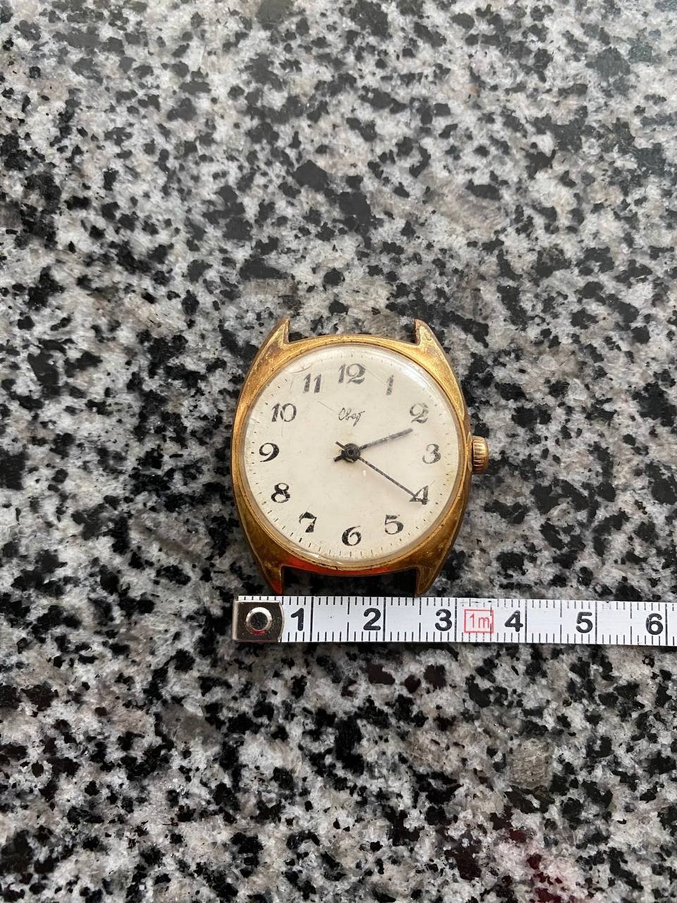 Svet Watch Vintage watch Soviet mechanical Wristwach Gold Plated Rare