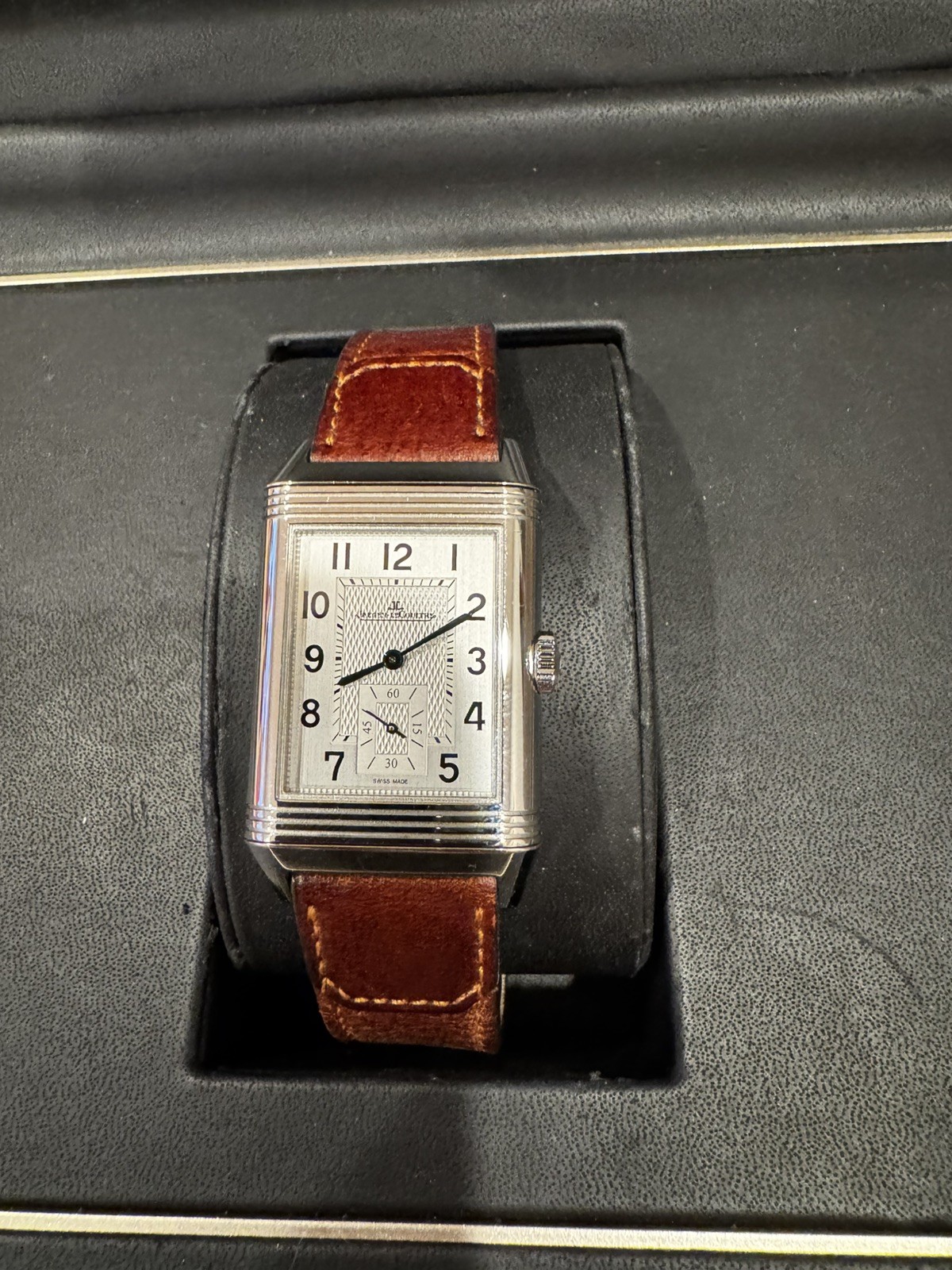 Jaeger-LeCoultre Reverso Classic Q3848420 Silver Dial Stainless Steel