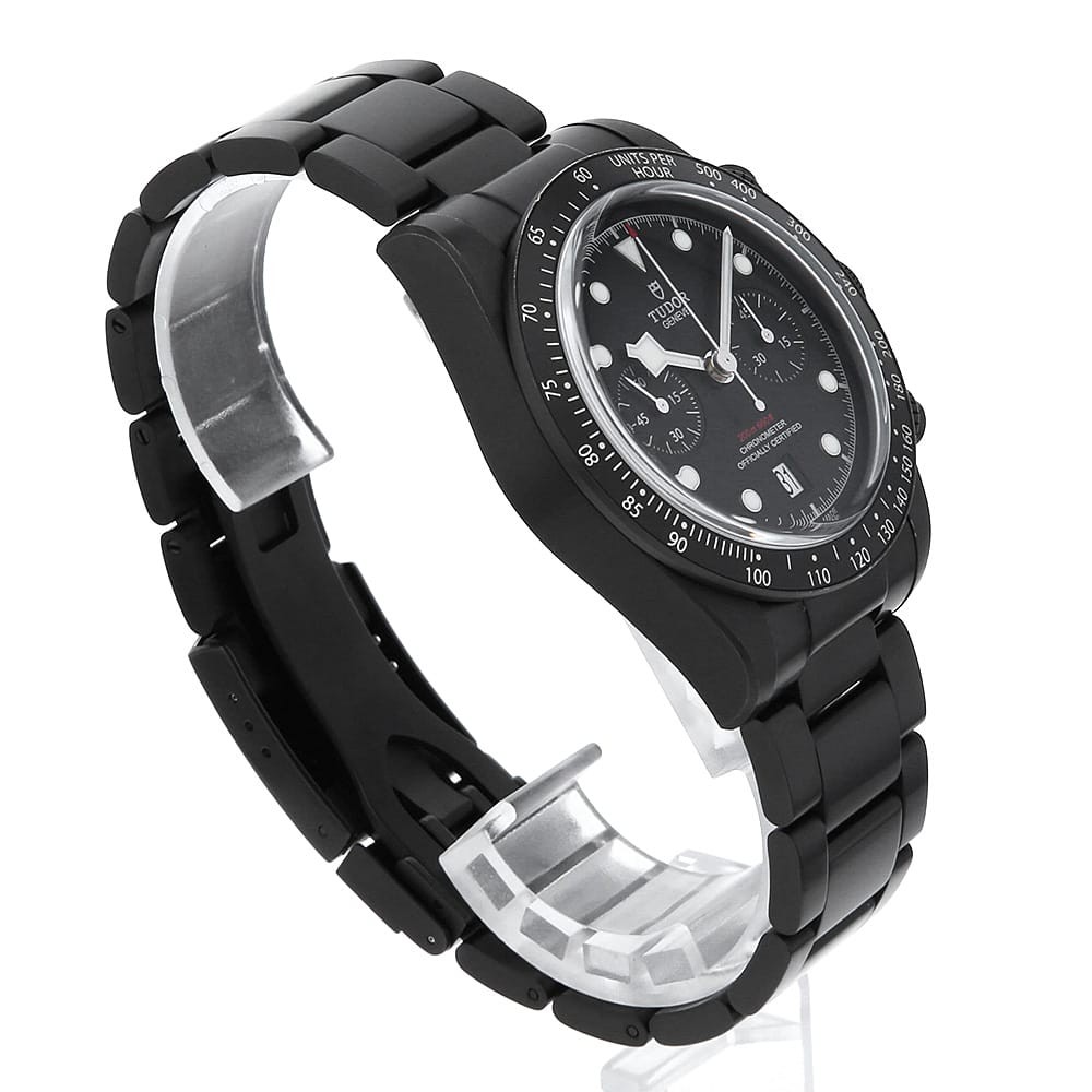 TUDOR Heritage Black Bay Chrono Dark Limited to 1,181 pieces 79360DK second …