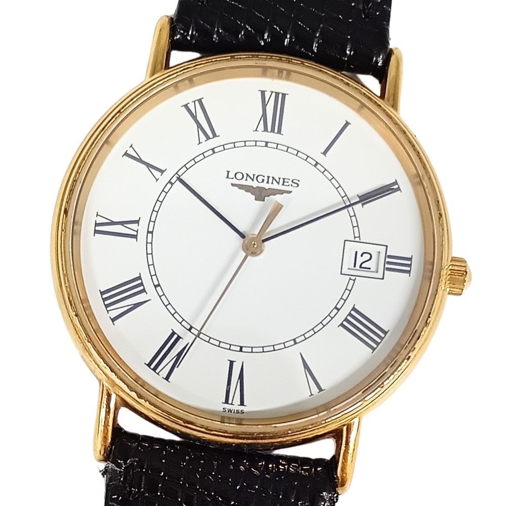 [Low Battery] LONGINES L4.636.2 Grand Classic Date Men’s Watch Genuine / C1137