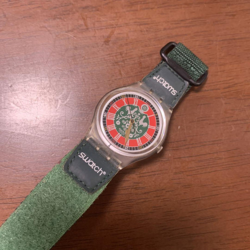 Swatch gent 1992 Battery replaced, working condition confirmed, vintage classic