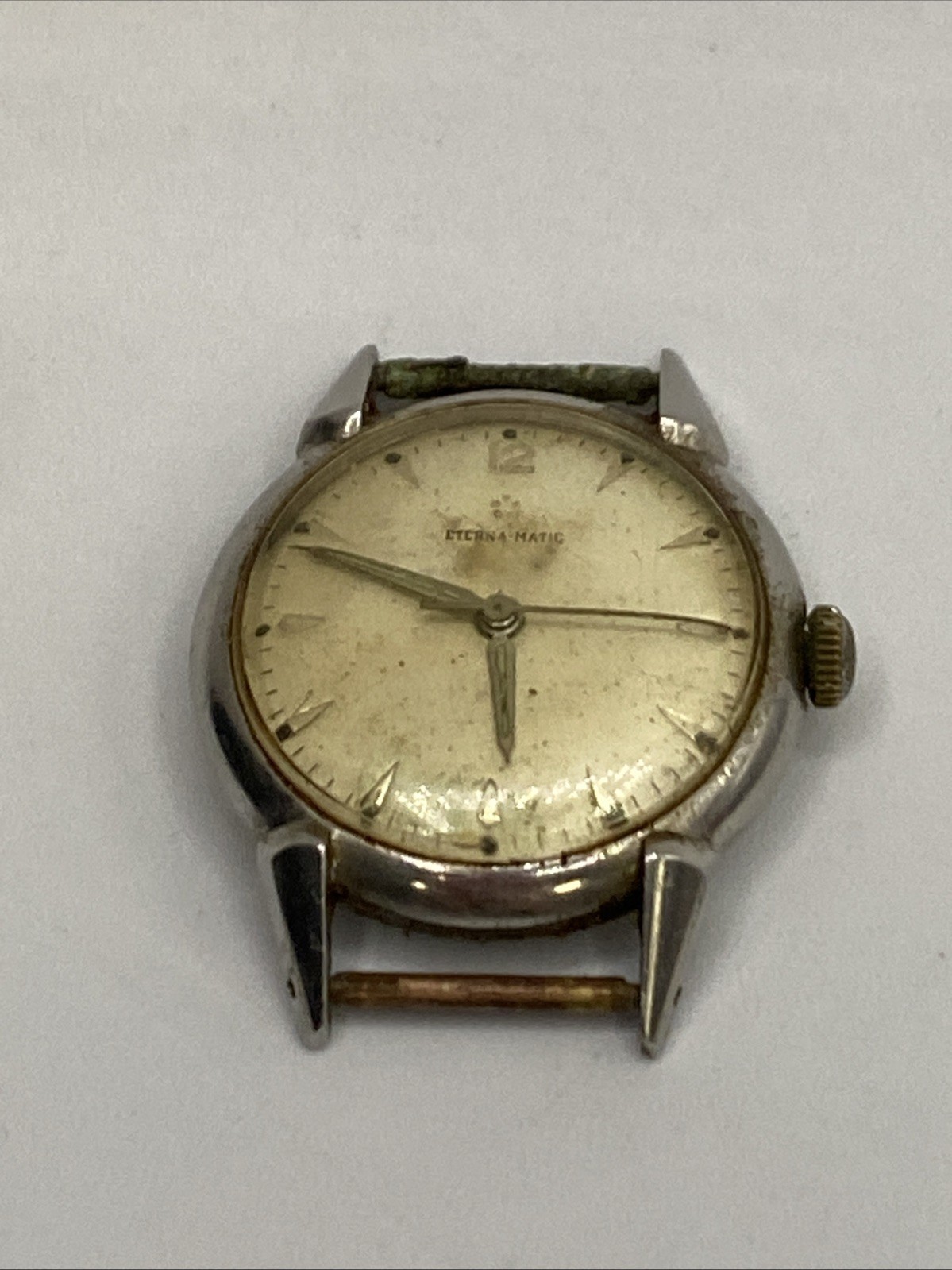 B6 Eterna Matic Automatic vintage watch. Runs no band