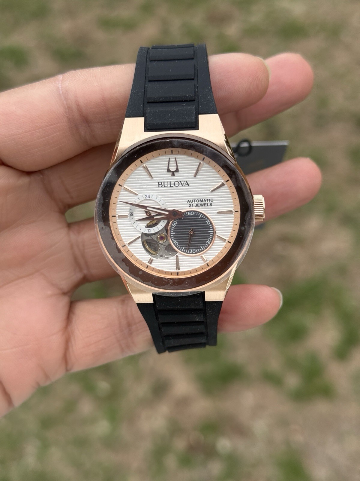 BULOVA Latin Grammy Chronograph Automatic rose gold Dial Men’s Watch