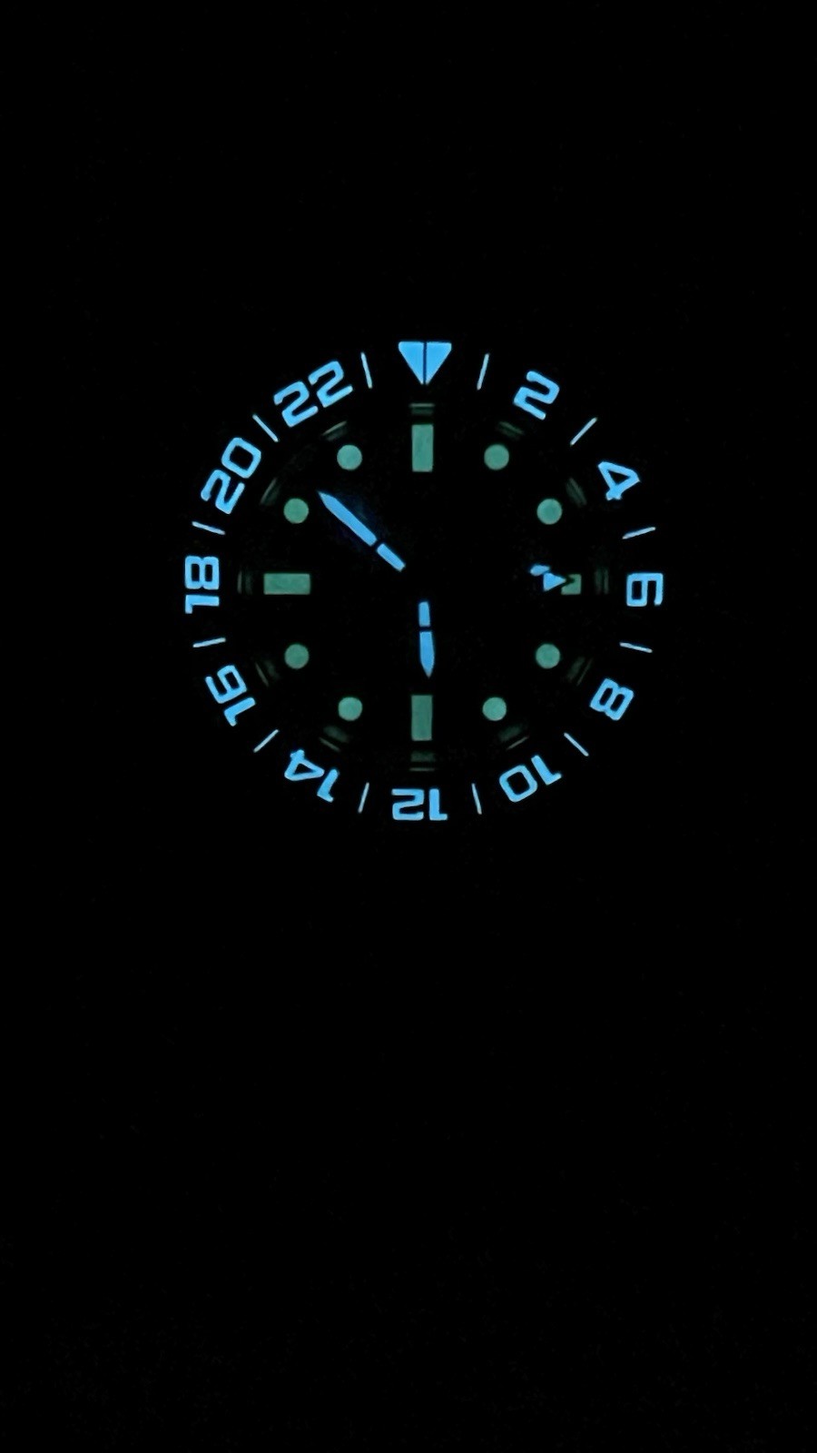 Aragon A723RAN DM Tungsten GMT 50mm