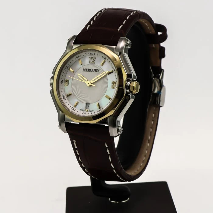MERCURY – Swiss Made – ME1080-SGL-1 Quartz 39.50 mm ME1080 30m (3 ATM, 100 ft)