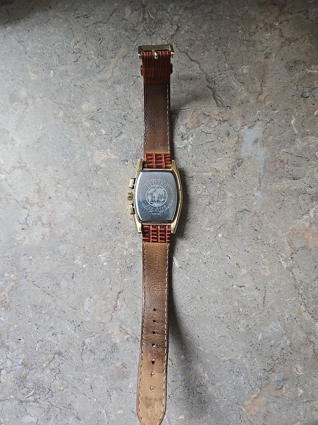 Citizen GN-0W-S 9 H501-S008344 Eco-Drive Chronograph Needs New Band