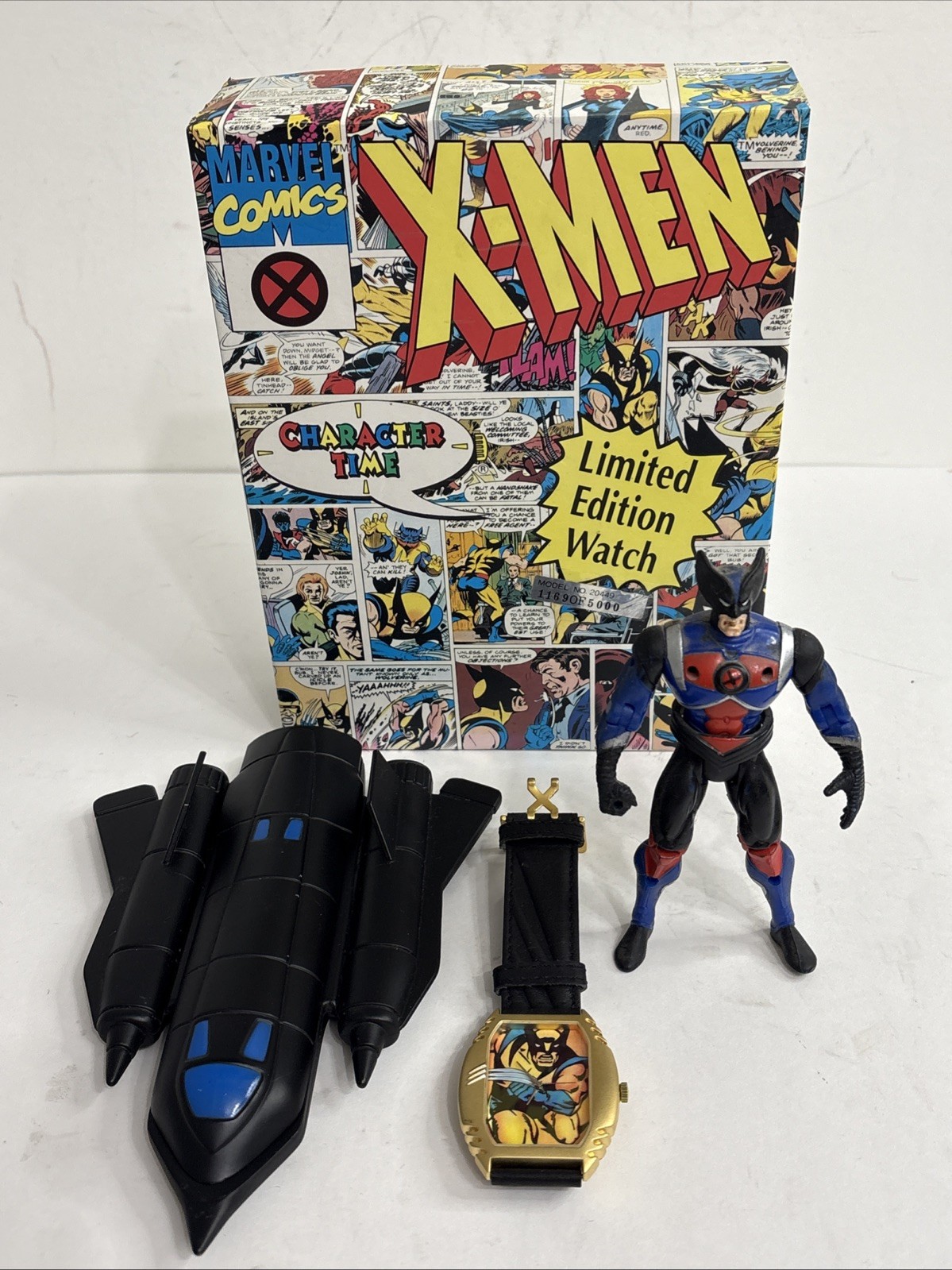 Marvel Comics MARVEL COMICS CHARACTER TIME LIMITED EDITION X-MEN WATCH COMES WIT