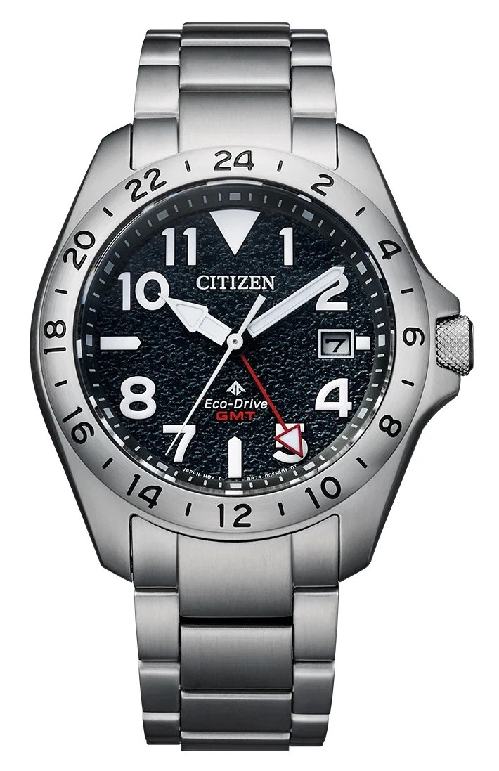 Citizen Promaster Land GMT Sapphire Glass Stainless Steel Watch – BJ7150-50E