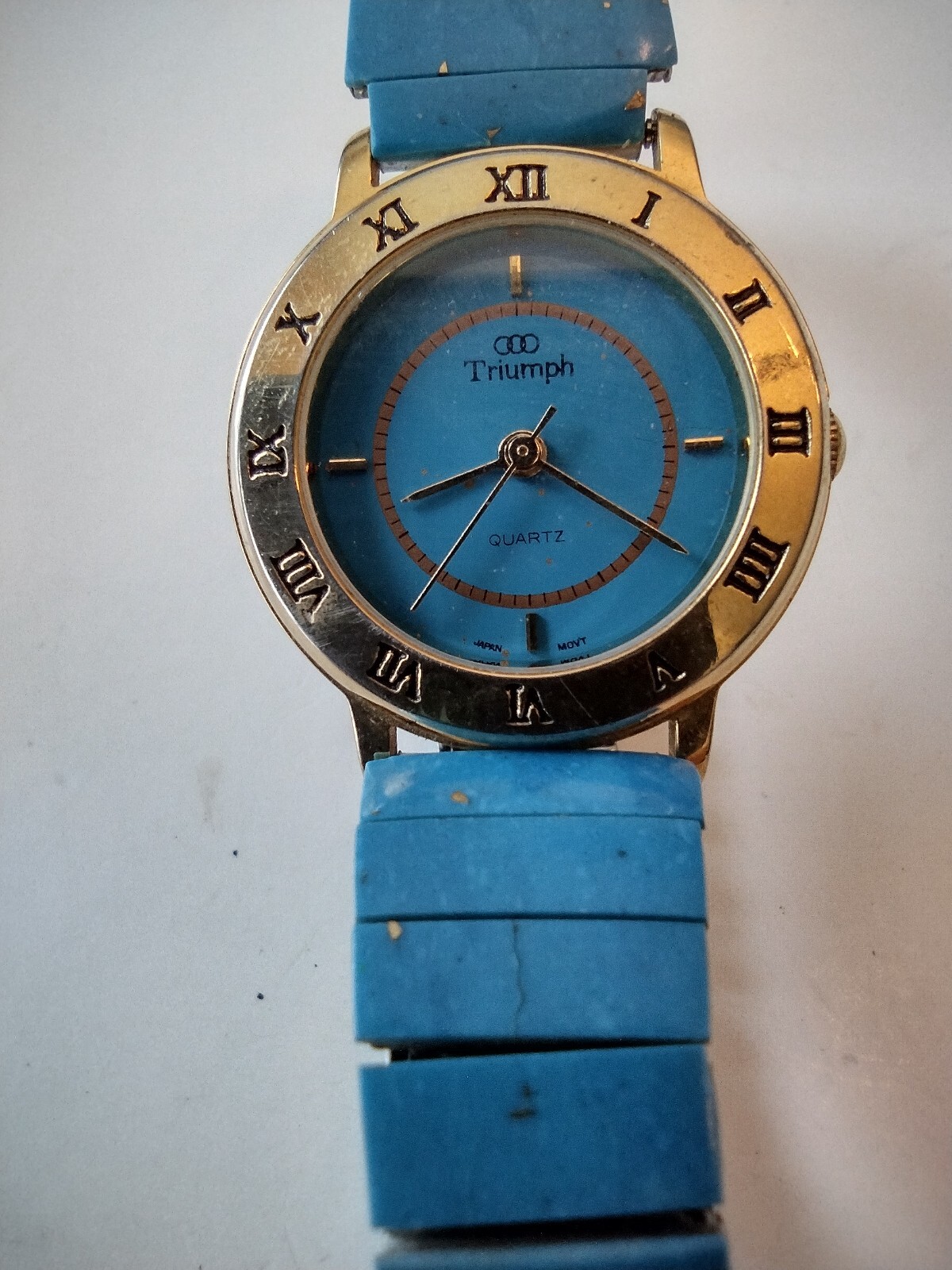 Working Vintage Triumph Quartz Watch.