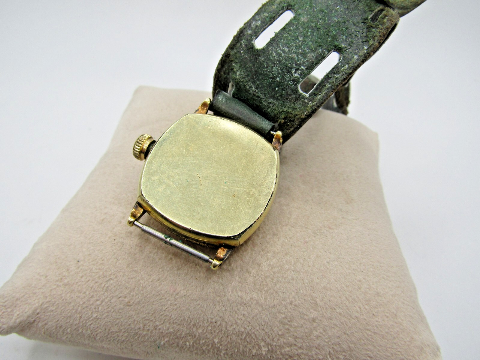 Vintage Rare 1929 Elgin Grade 462 Mod 2 Tank Trench Style GF Case Watch Repair