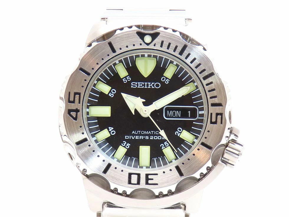 Seiko SKX779/7S26-0350 Diver’s 200m Black Monster #078