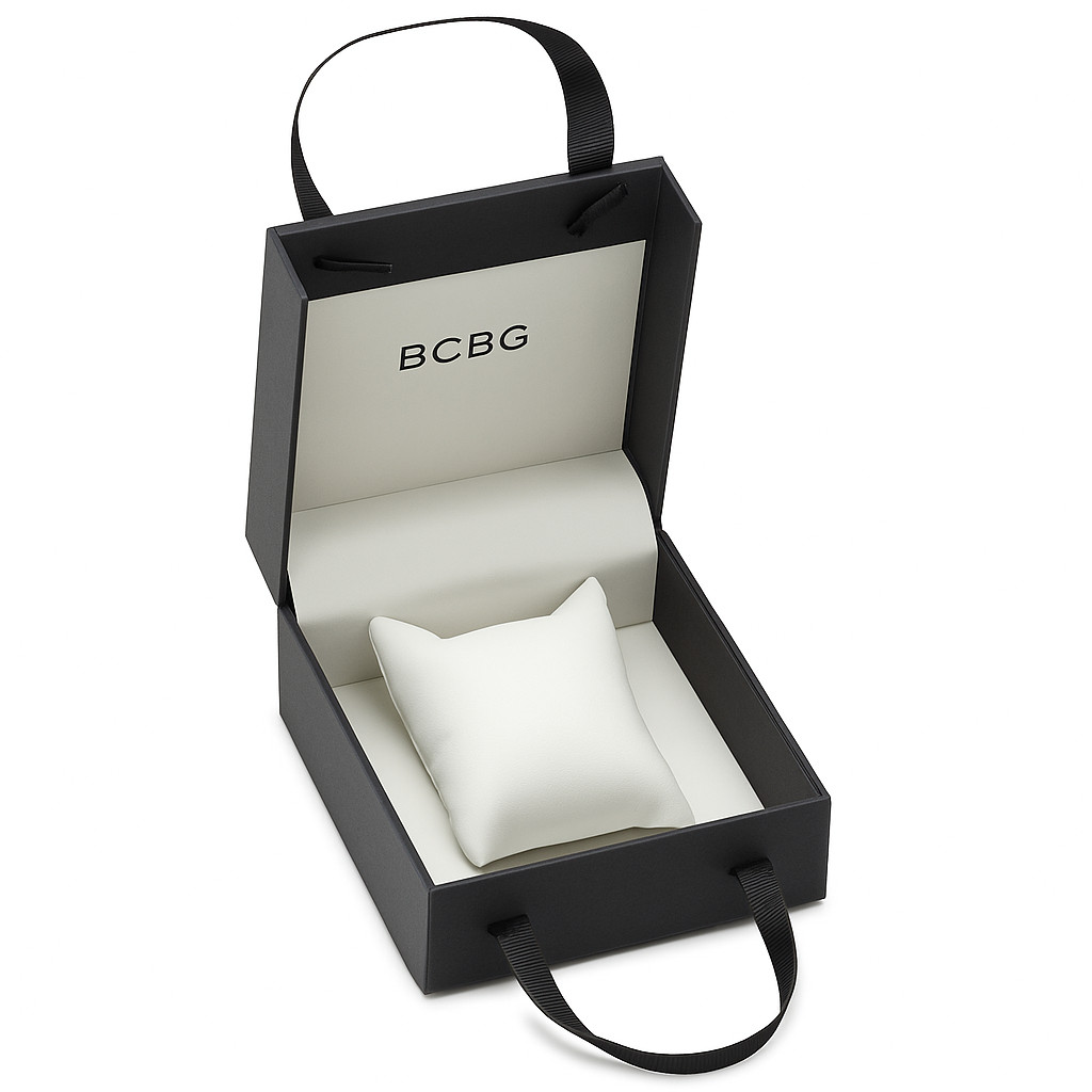 BCBG Women’s Round 34mm Horizontal Link Watch (BCBG005)