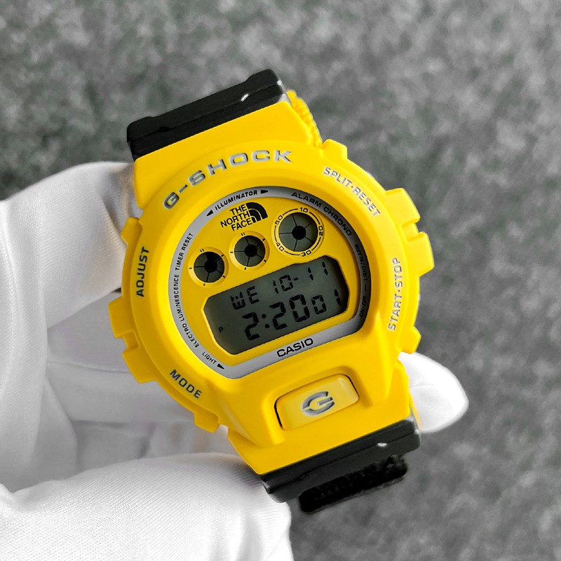 [Unused] CASIO G-SHOCK Supreme x THE NORTH FACE DW-6900NS-9JR Yellow