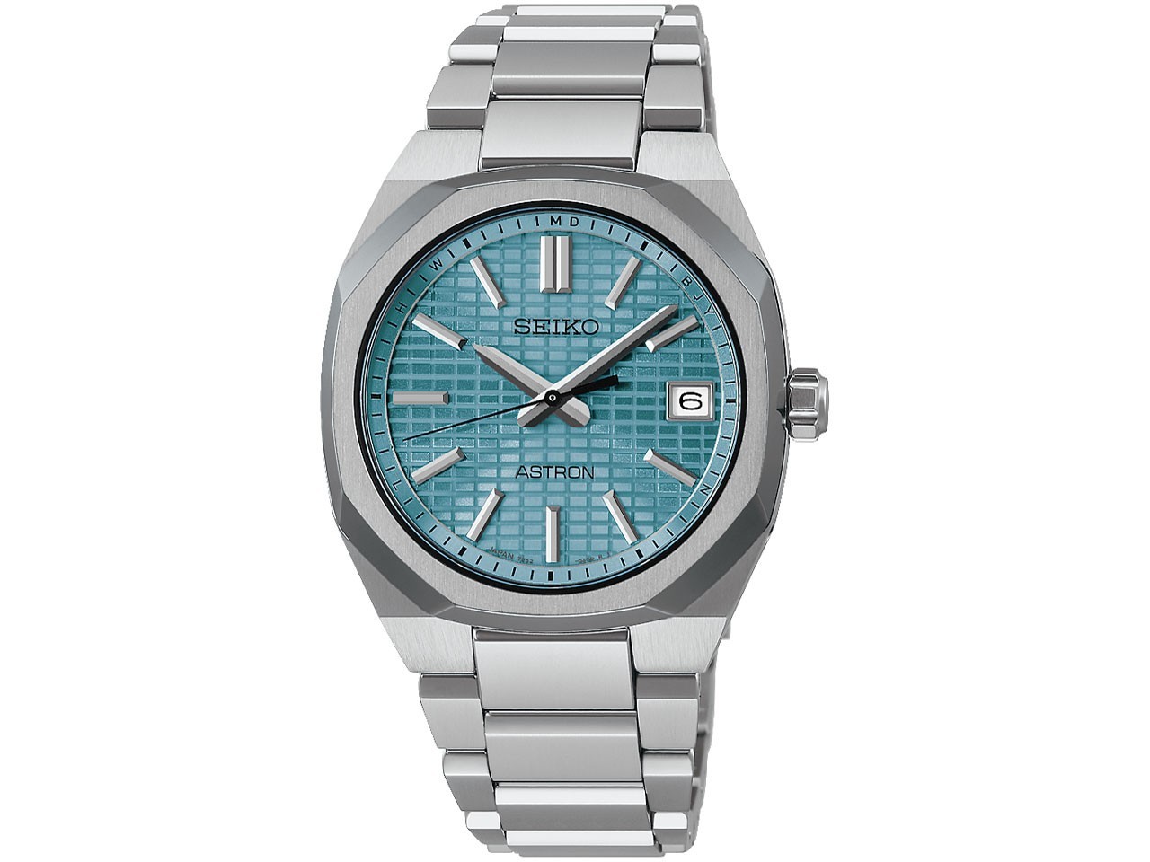Seiko Astron SBXY103 Mint Blue Dial Titanium Solar Radio Watch New