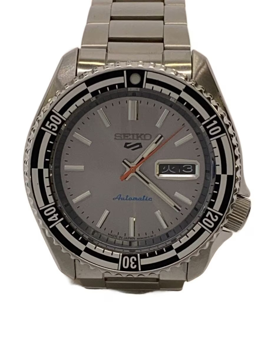 SEIKO Automatic Watch Analog Stainless SLV SLV 4R36 15E0 SEIKO 5 SPORT