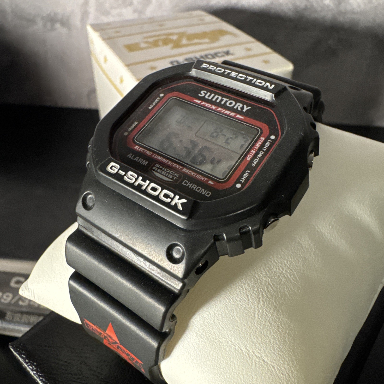 G-SHOCK x Eikichi Yazawa Suntory Premium Malt Prize Watch DW-5600VT RARE