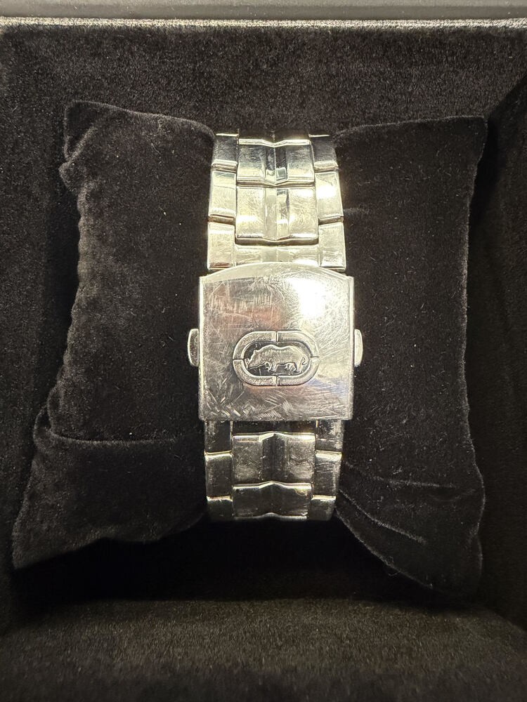 Marc Ecko 00-829-1972 Stainless Steel Watch Gray Dial Men’s Wristwatch
