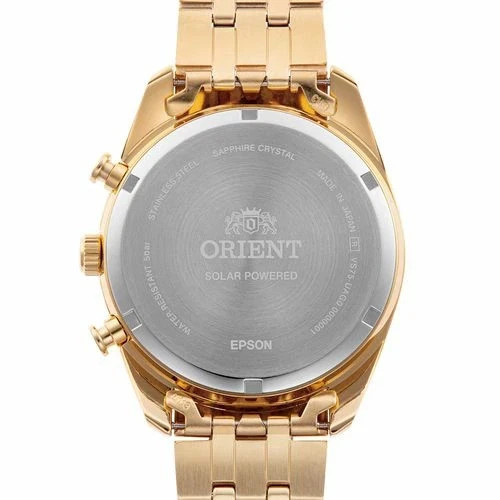 METALWORK Solar Quartz Watch Steel Case 48.2mm 40.0mm