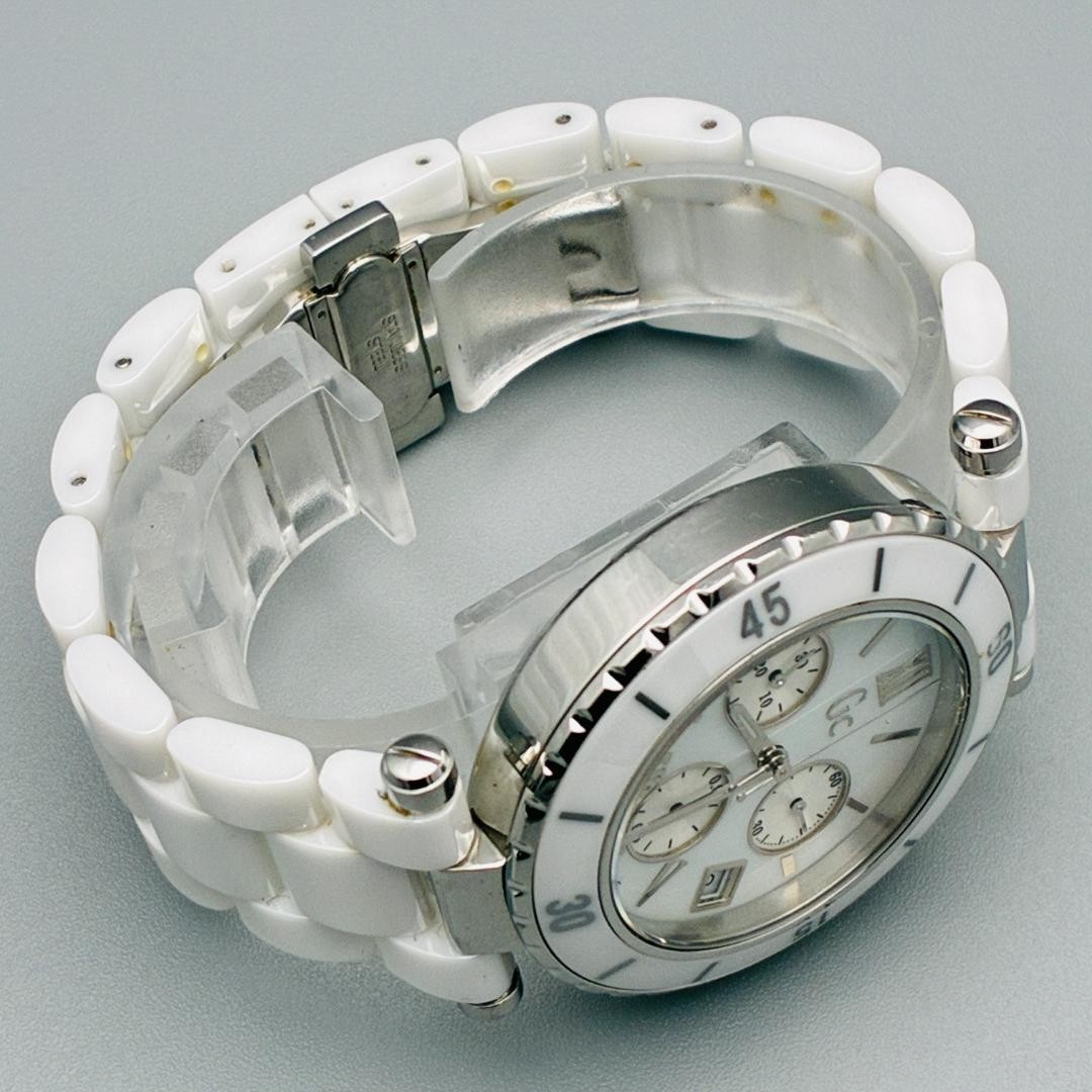 GUESS New Battery GC Running Chronograph Dial Quartz I43001M1S Wristwatch