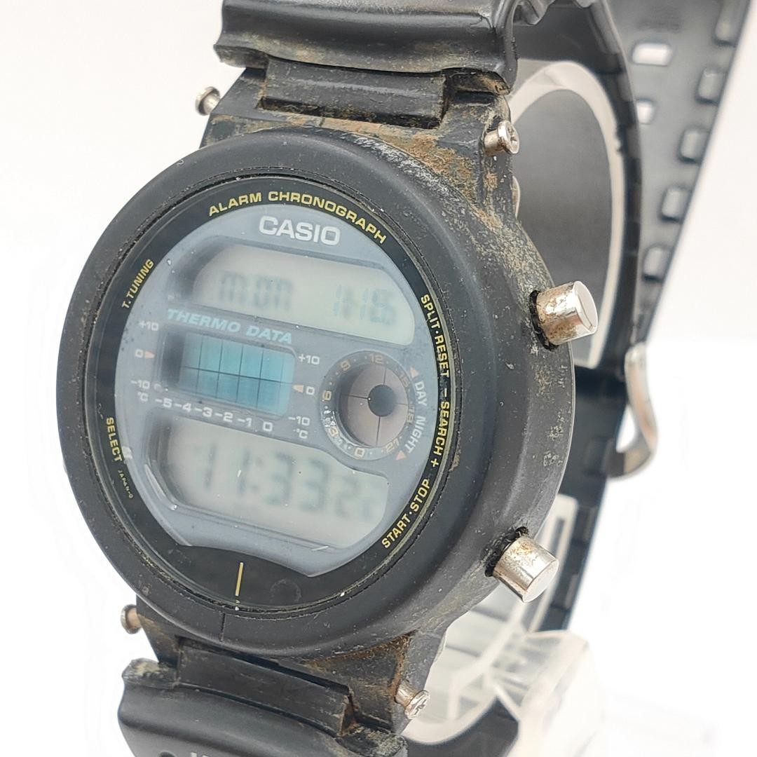 FOR PARTS Casio G-Shock DW-6100 Thermo Data Module 1424 Watch | Japan