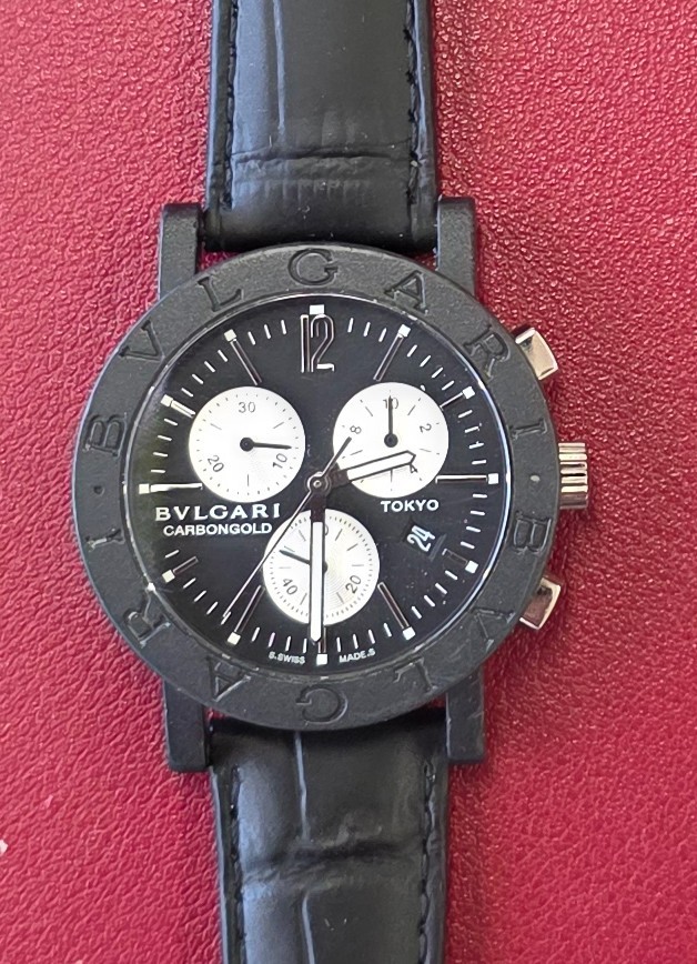 BVLGARI Carbongold Chronograph Limited Edition of 999 Ref: BB38CLCH