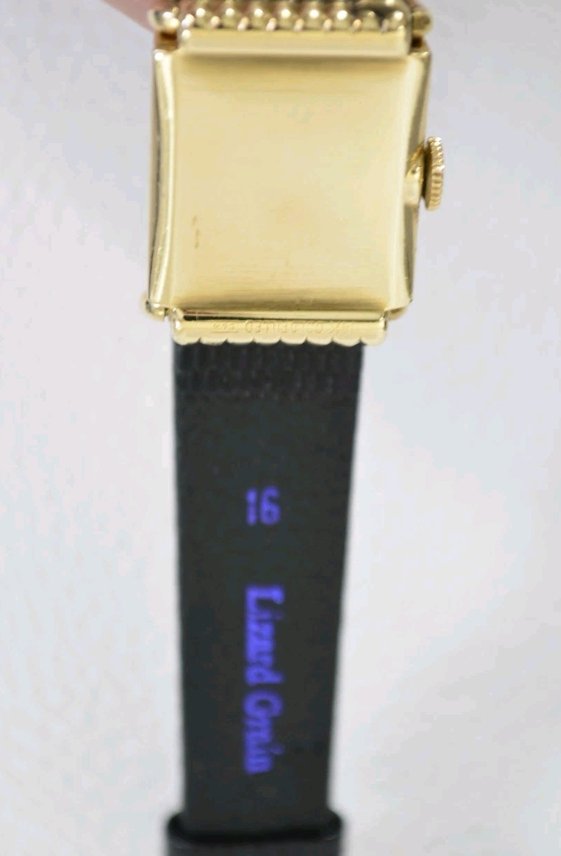 Lord Elgin Driver’s Men’s Mechanical Watch 670 Movement 14k Gold Filled