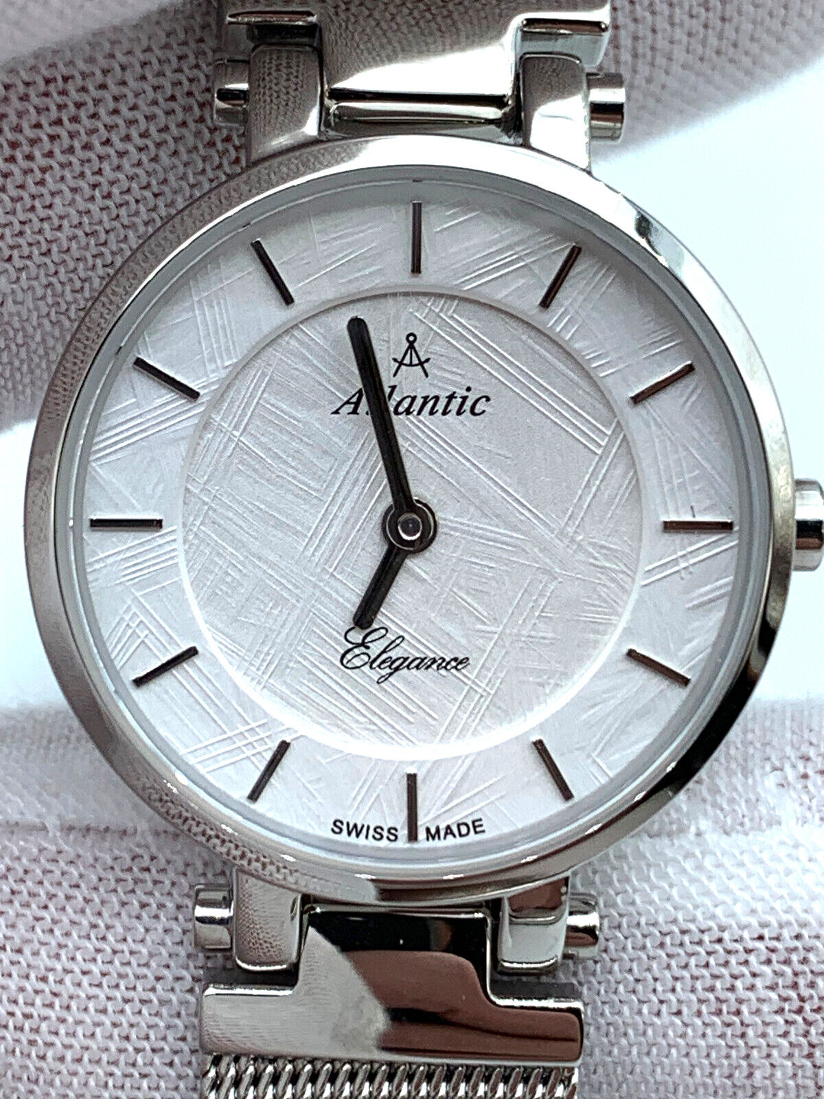 Atlantic Elegance Small Ladies Quartz Watch 29035.41.21 Silver