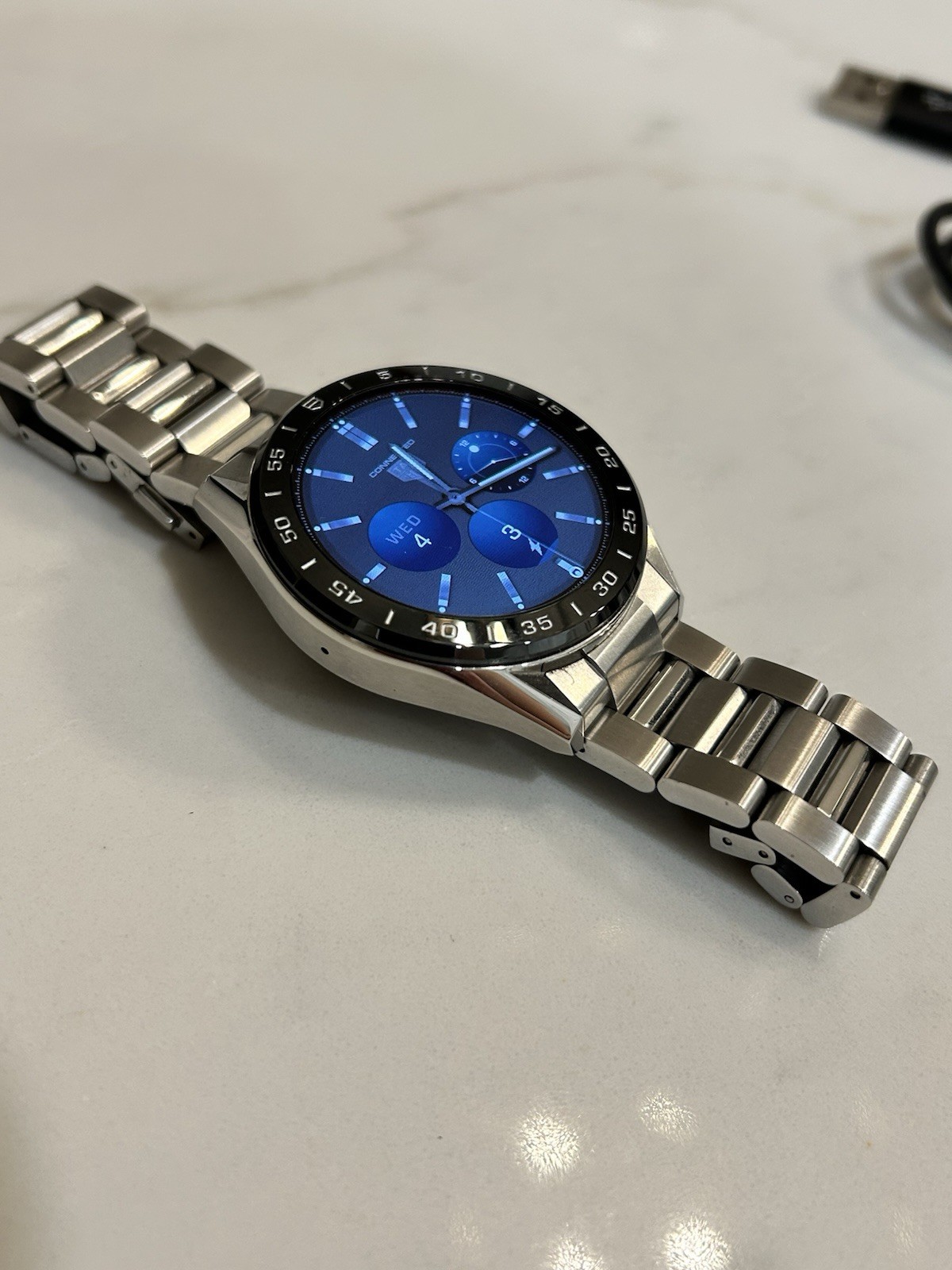TAG Heuer SBG8A10.BA0646 Connected Watch Mens Calibre E3 Black Ceramic 45mm Golf