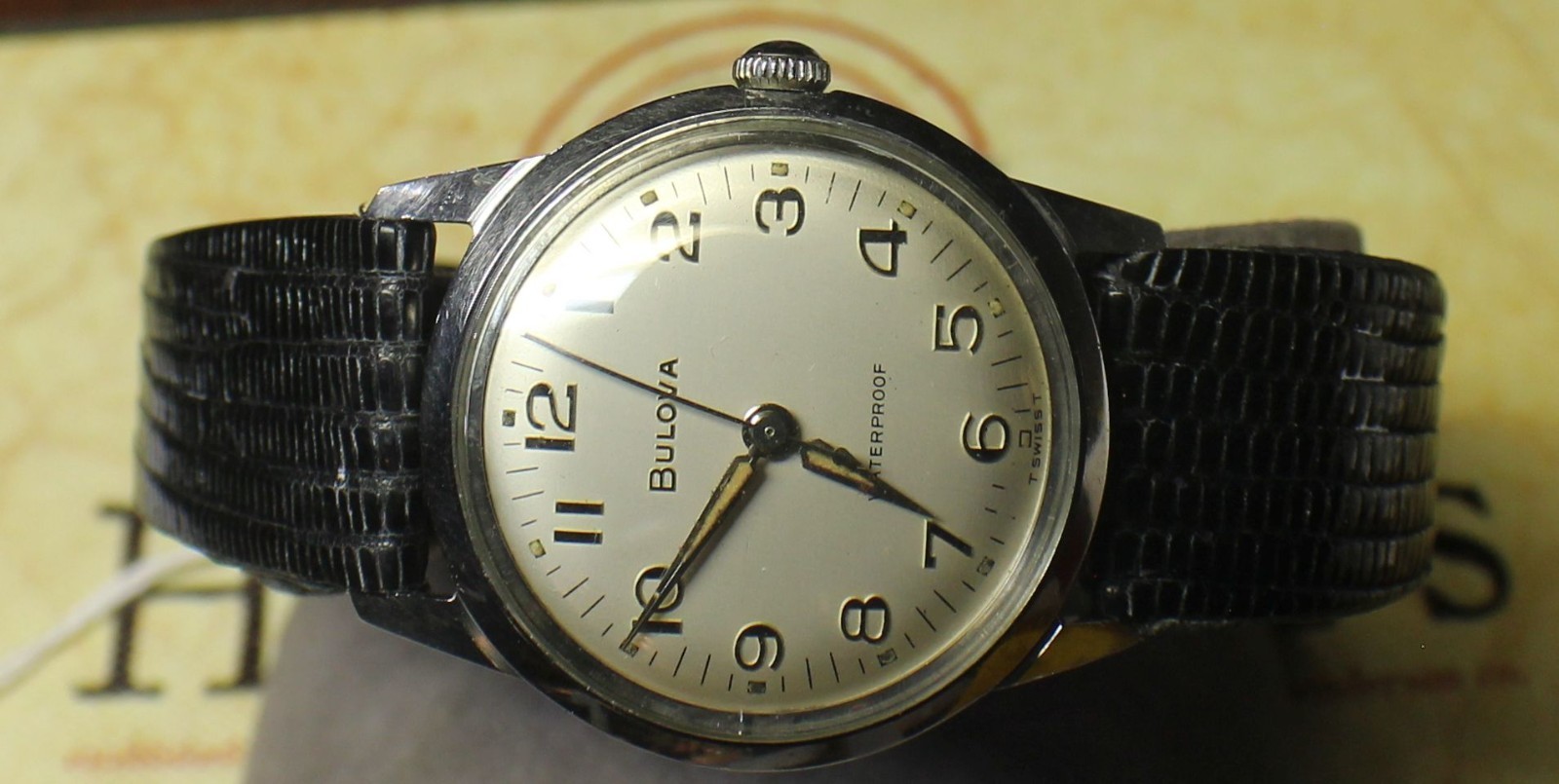 Vintage 1967 Mens Waterproof Watch BULOVA Sea King MODEL “A” **NICE** 32mm