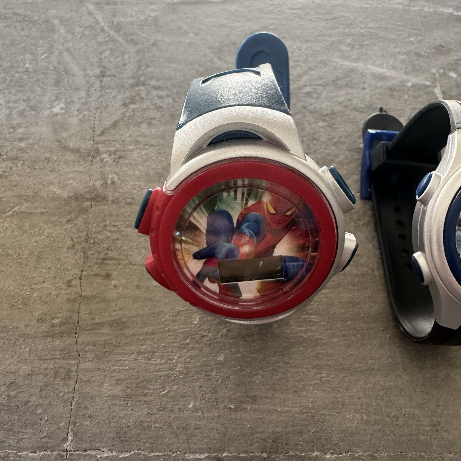 Marvel Spiderman Avengers Transformers Digital Watch Black Buckle Lot Of 3