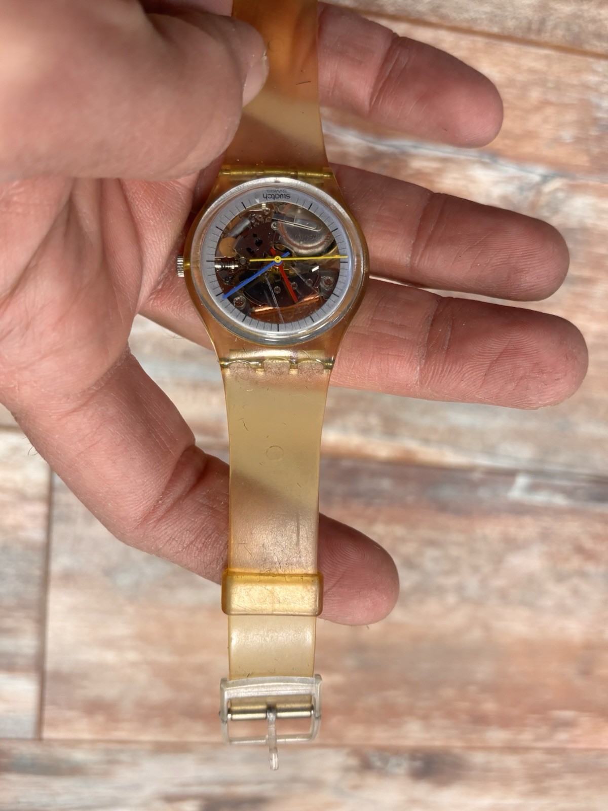 Swatch Watch Jelly Fish 1985 GK100 VINTAGE