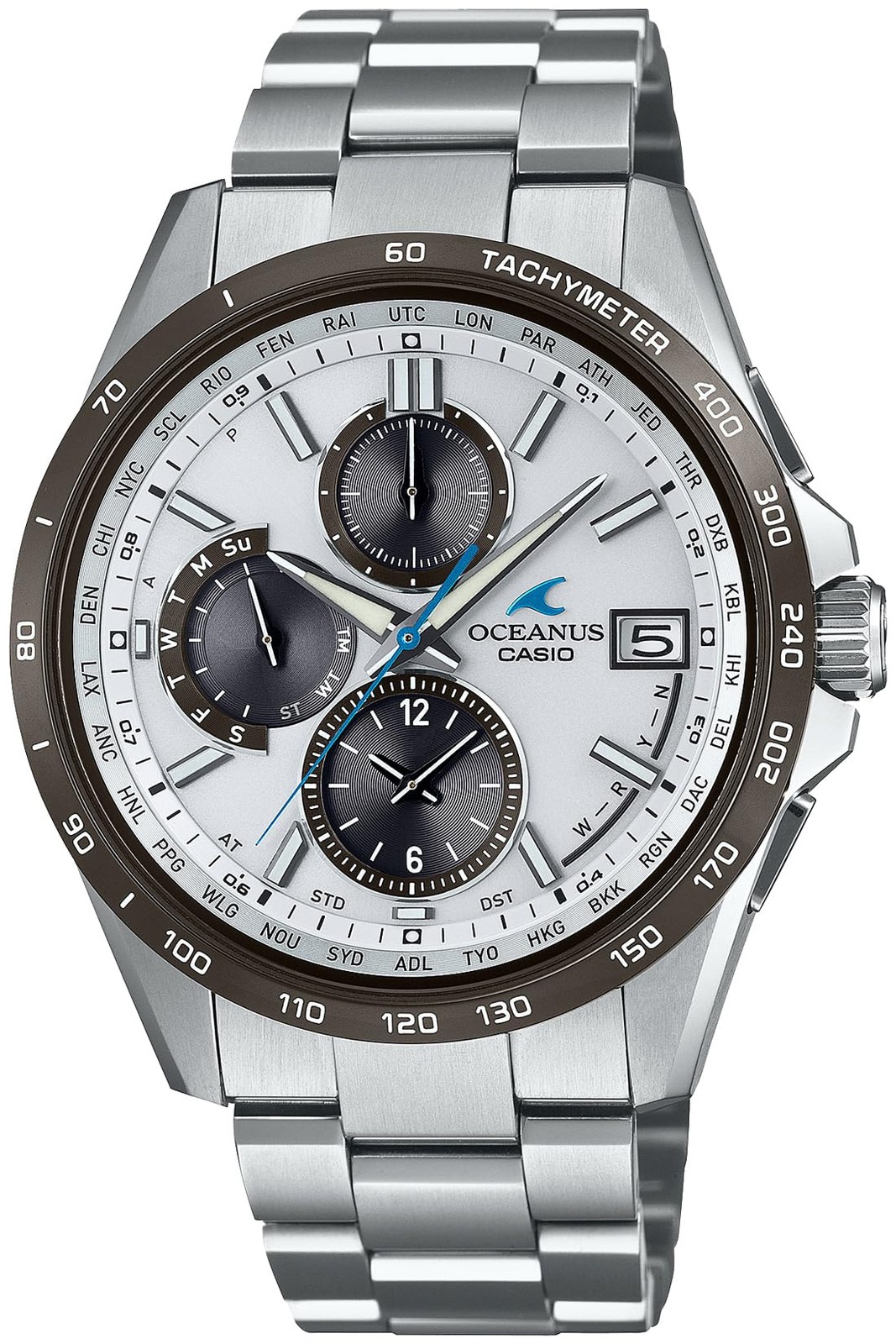 CASIO Oceanus OCW-T2600J-7AJF Classic Line Titanium Radio Solar Men Watch New