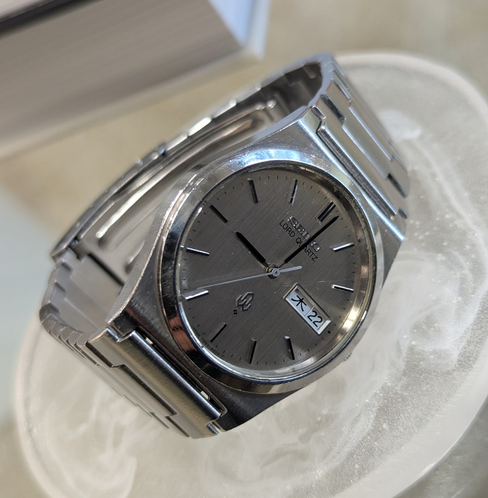 Seiko Lord Quartz 7853‑8000 – 1978 Vintage – Day/Date – Japan – Fully Working