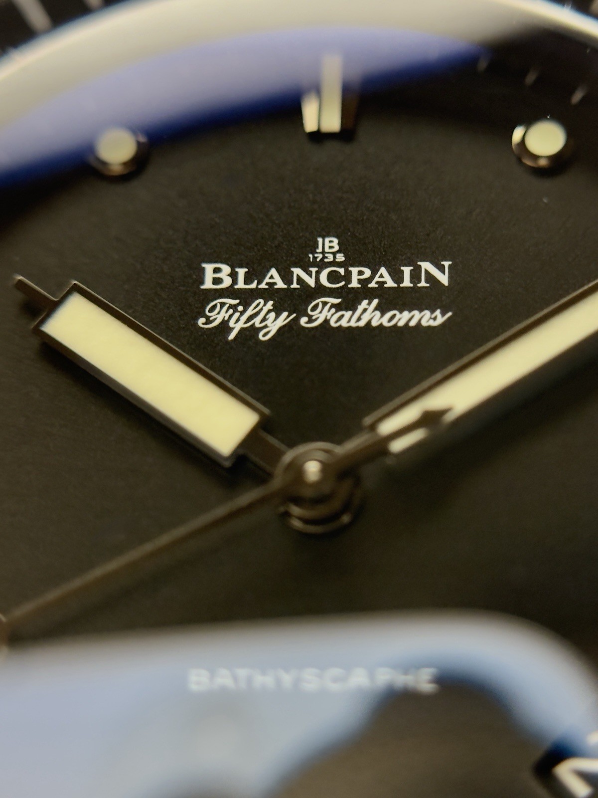 Blancpain Fifty Fathoms Bathyscaphe Ceramic 2024 43.6mm 5000-0130-B52A Full Set