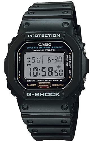 CASIO G-SHOCK DW-5600E-1 FOX FIRE Men’s Watch Black 【FOX FIRE Ver.】