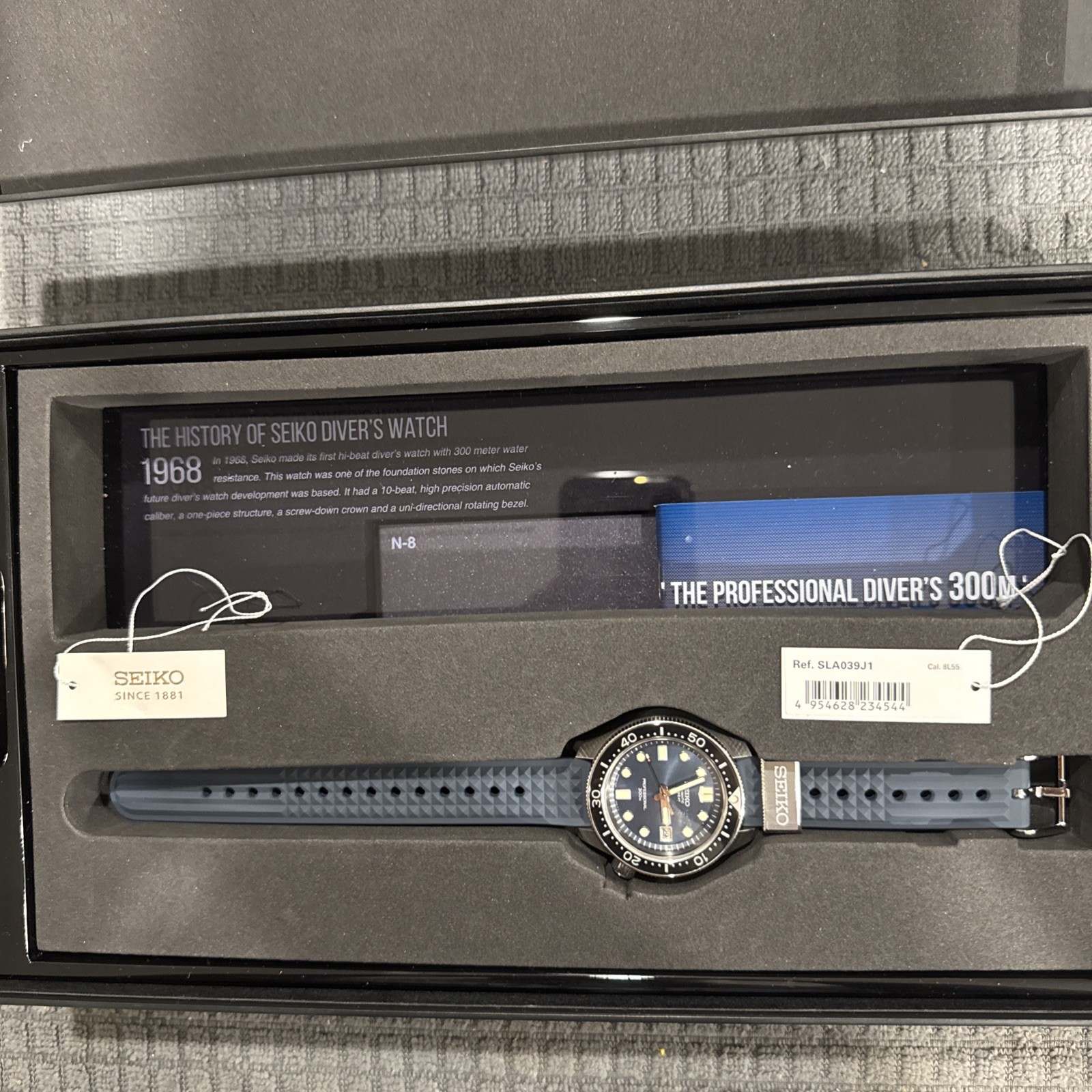 Seiko Prospex SLA039 55th Anniversary LE 737/1100 NEW Unworn Full Set 8L55