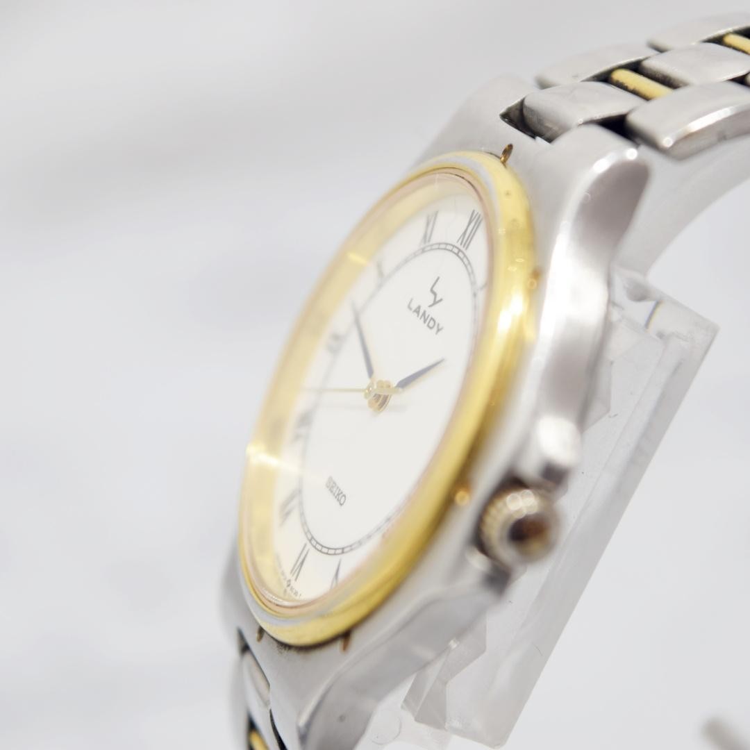 SEIKO Silver Dial Stainless Steel Men’s Wristwatch Analog Watch Japan Made