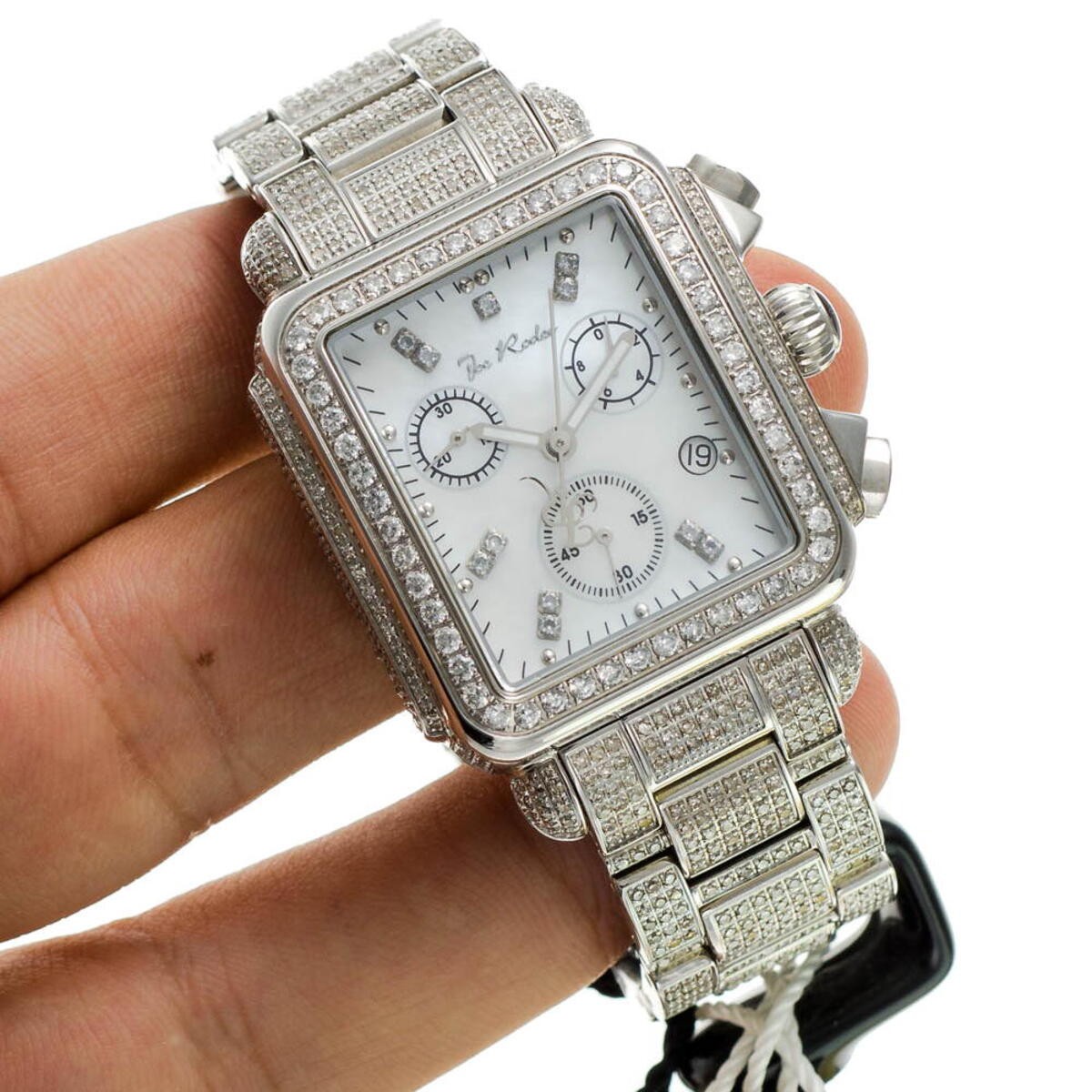 Men’s and Women’s Stainless Steel Diamond Watch | Joe Rodeo Madison 33 mm
